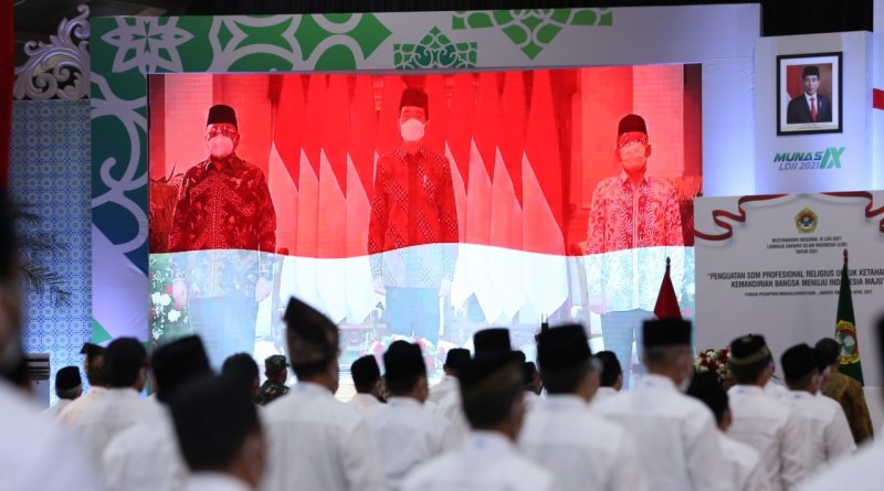 Galeri Foto Pembukaan Musyawarah Nasional IX LDII oleh Presiden Joko Widodo di Jakarta, 7 April 2021