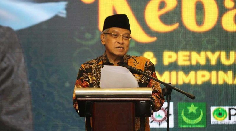 Ketua LPOI KH Said Aqil Siradj pada Tadarus Kebangsaan, Sabtu (25/3/2023). Foto: LINES
