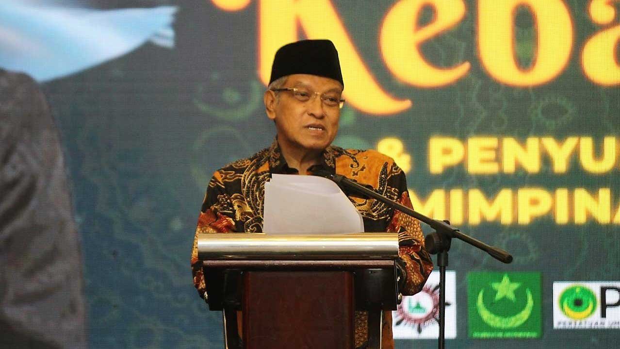 Ketua LPOI KH Said Aqil Siradj pada Tadarus Kebangsaan, Sabtu (25/3/2023). Foto: LINES