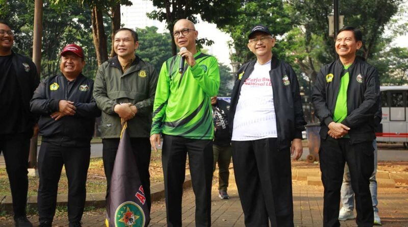 Touring dibuka oleh Jaksa Agung Muda bidang Intelijen (Jamintel), Reda Manthovani bersama Ketua Umum DPP LDII, KH Chriswanto Santoso. Foto: LINES