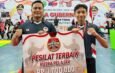 Emir Daryl Fatah (kanan) bersama pelatih yang mendampingi, Imam Ghozalie. Foto: AgusVJ/LINES